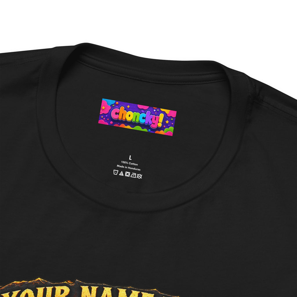 Your Name Is on My DPS Evoker graphic T-shirt product mockup