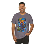 Tank Shaped Shaman graphic T-shirt product mockup