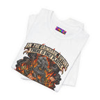Only Plastic & Crippling Debt graphic T-shirt product mockup