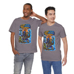 Tank Shaped Shaman graphic T-shirt product mockup