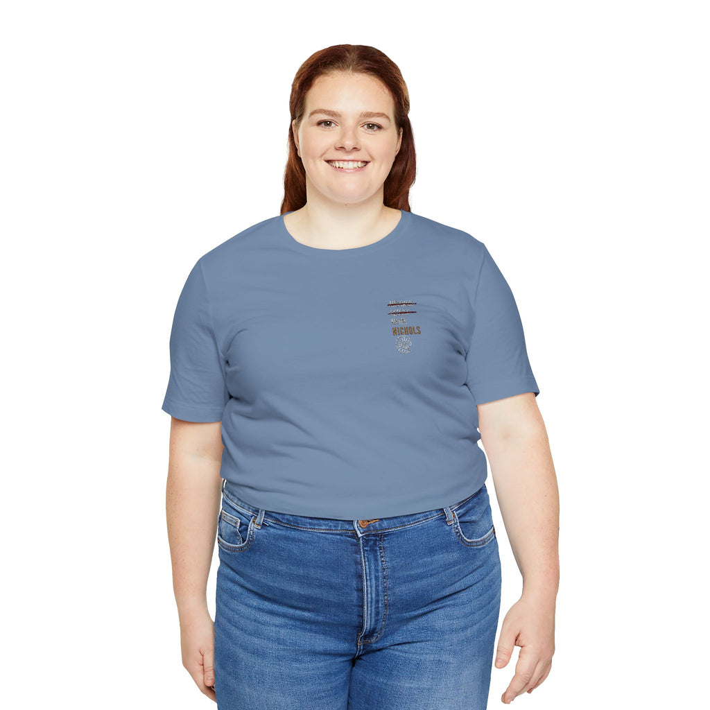 Silo Career Path embroidered T-shirt product mockup