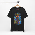 Tank Shaped Shaman graphic T-shirt product mockup