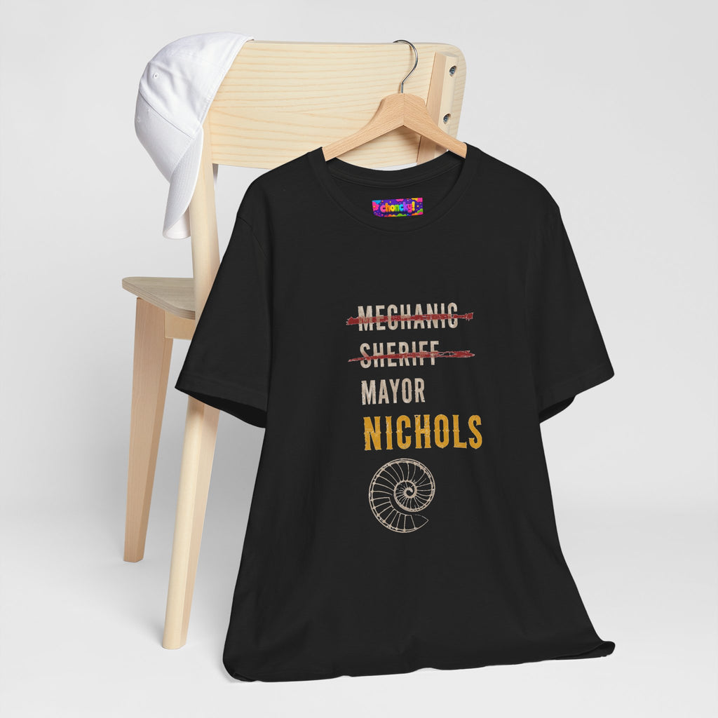Silo Career Path graphic T-shirt product mockup