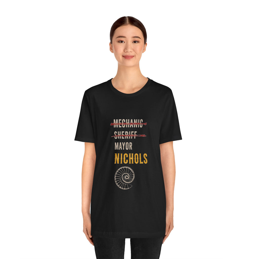 Silo Career Path graphic T-shirt product mockup