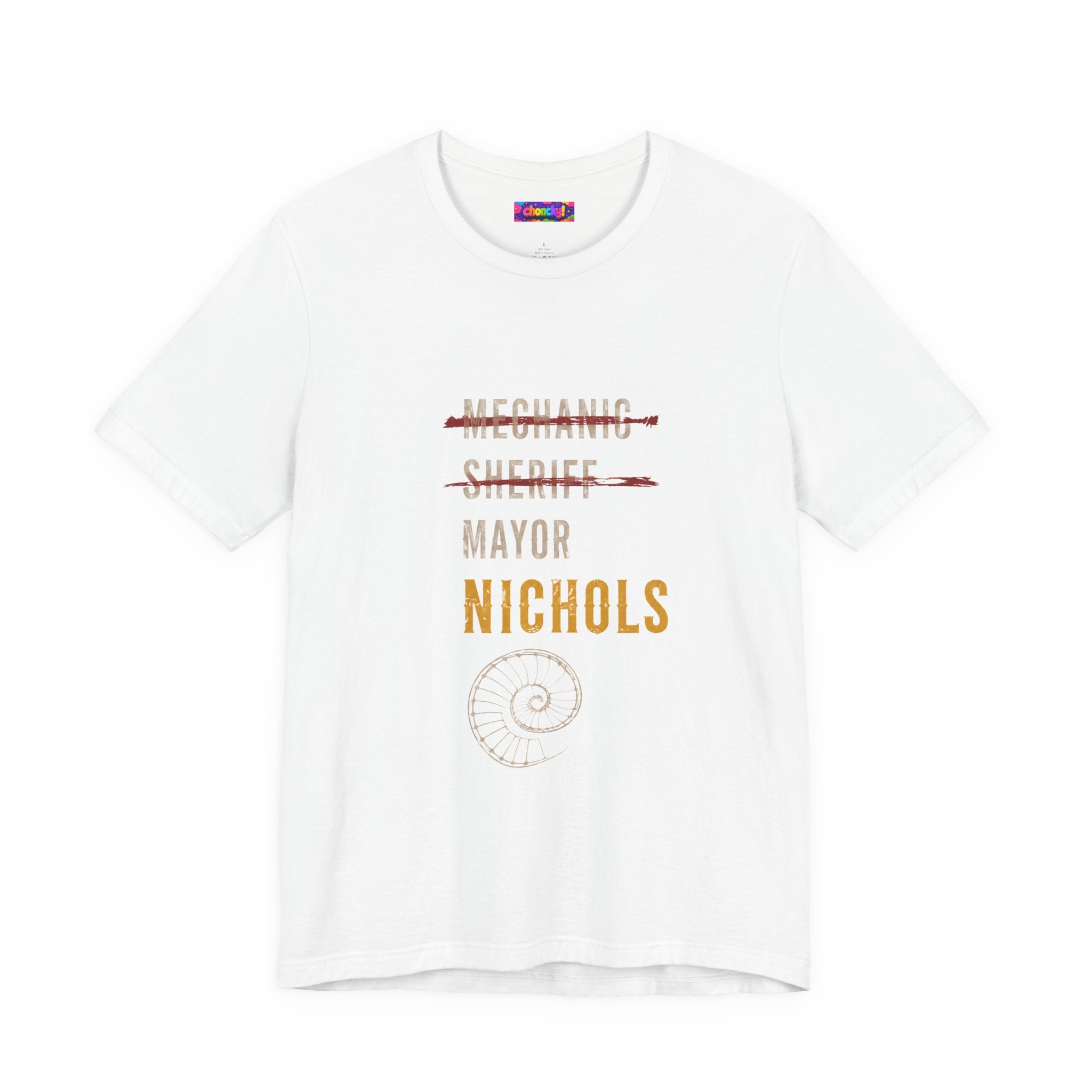 Silo Career Path Printed graphic T-shirt product mockup