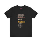 Silo Career Path graphic T-shirt product mockup