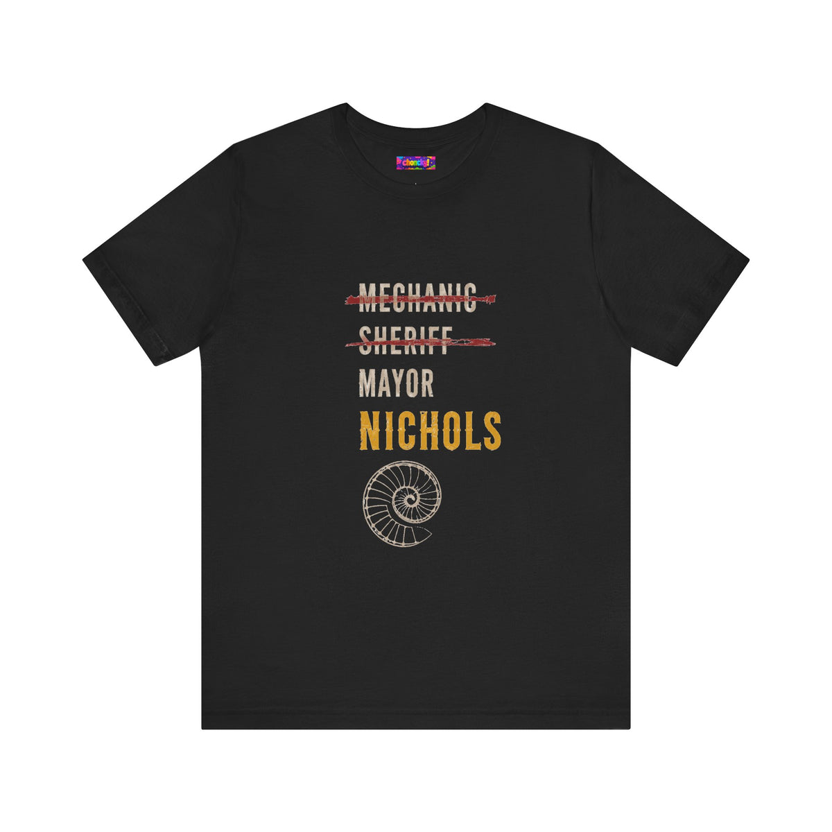 Silo Career Path graphic T-shirt product mockup