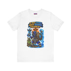 Tank Shaped Shaman graphic T-shirt product mockup
