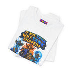 Tank Shaped Shaman graphic T-shirt product mockup