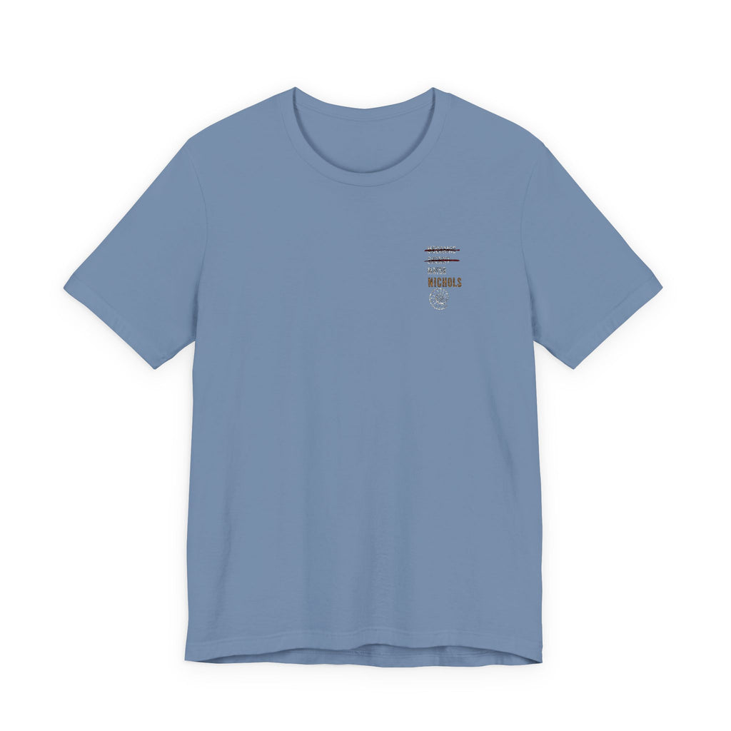 Silo Career Path embroidered T-shirt product mockup