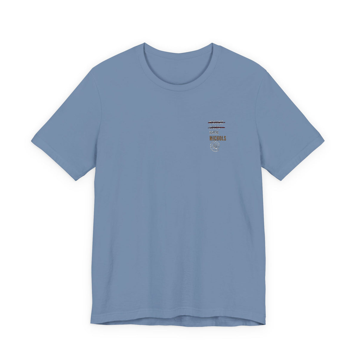 Silo Career Path embroidered T-shirt product mockup