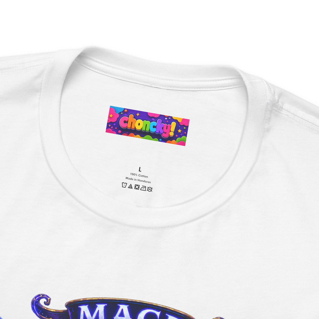 Master of the Arcane: Provider of Snacks graphic T-shirt product mockup