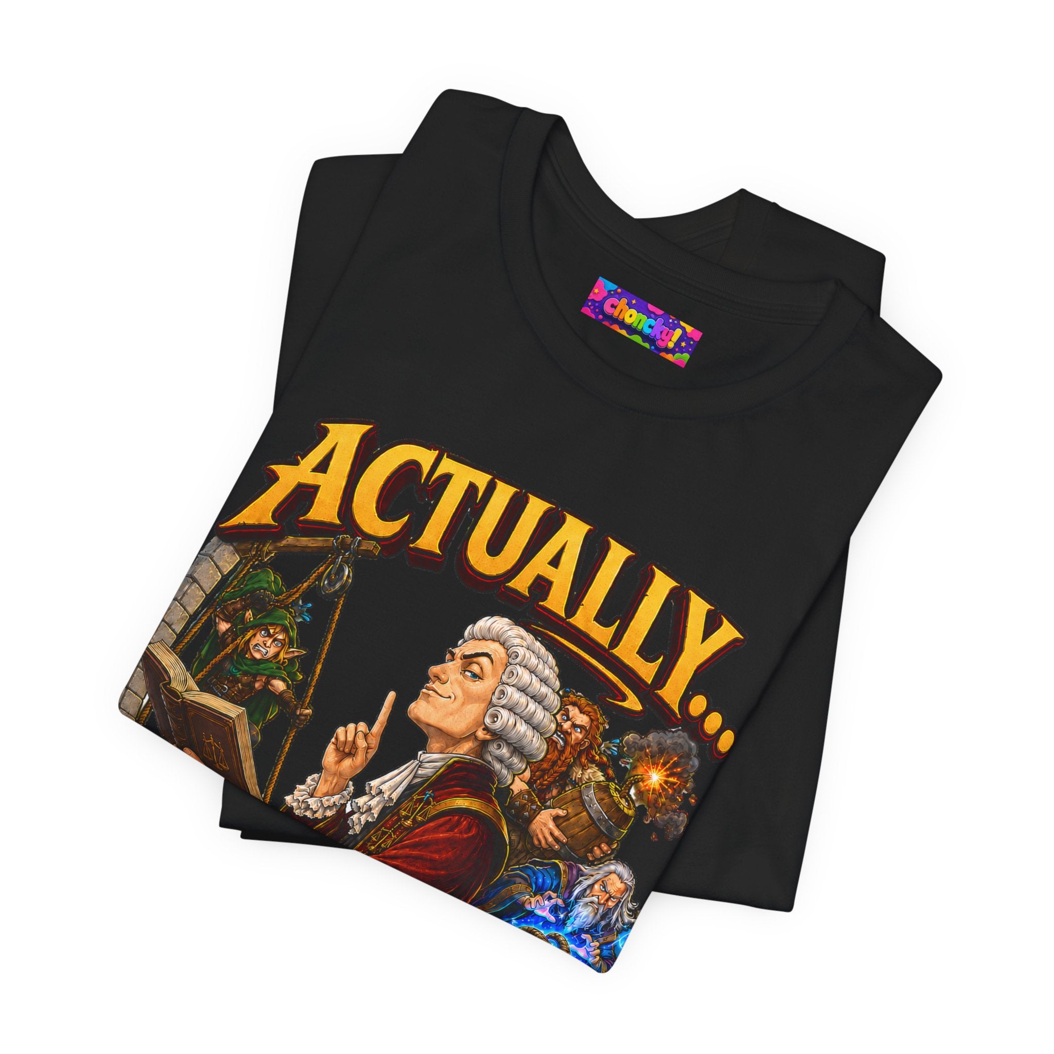 Actually… Tabletop RPG Rules Lawyer T-Shirt