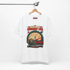 Eridian Friendship Level: Maximum graphic T-shirt product mockup