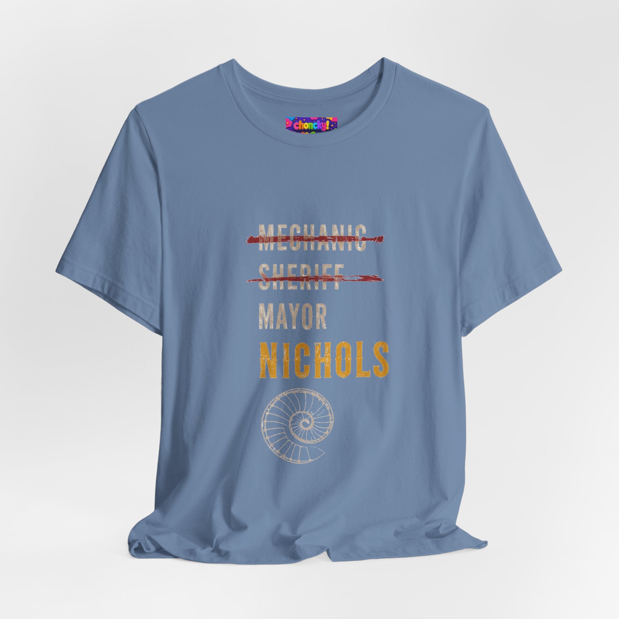 Silo Career Path Printed graphic T-shirt product mockup