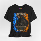 Particular Set of Keybinds Rogue graphic T-shirt product mockup