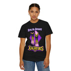 Evil is Afoot Xalatoes T-shirt | Fantasy Feet Character Graphic