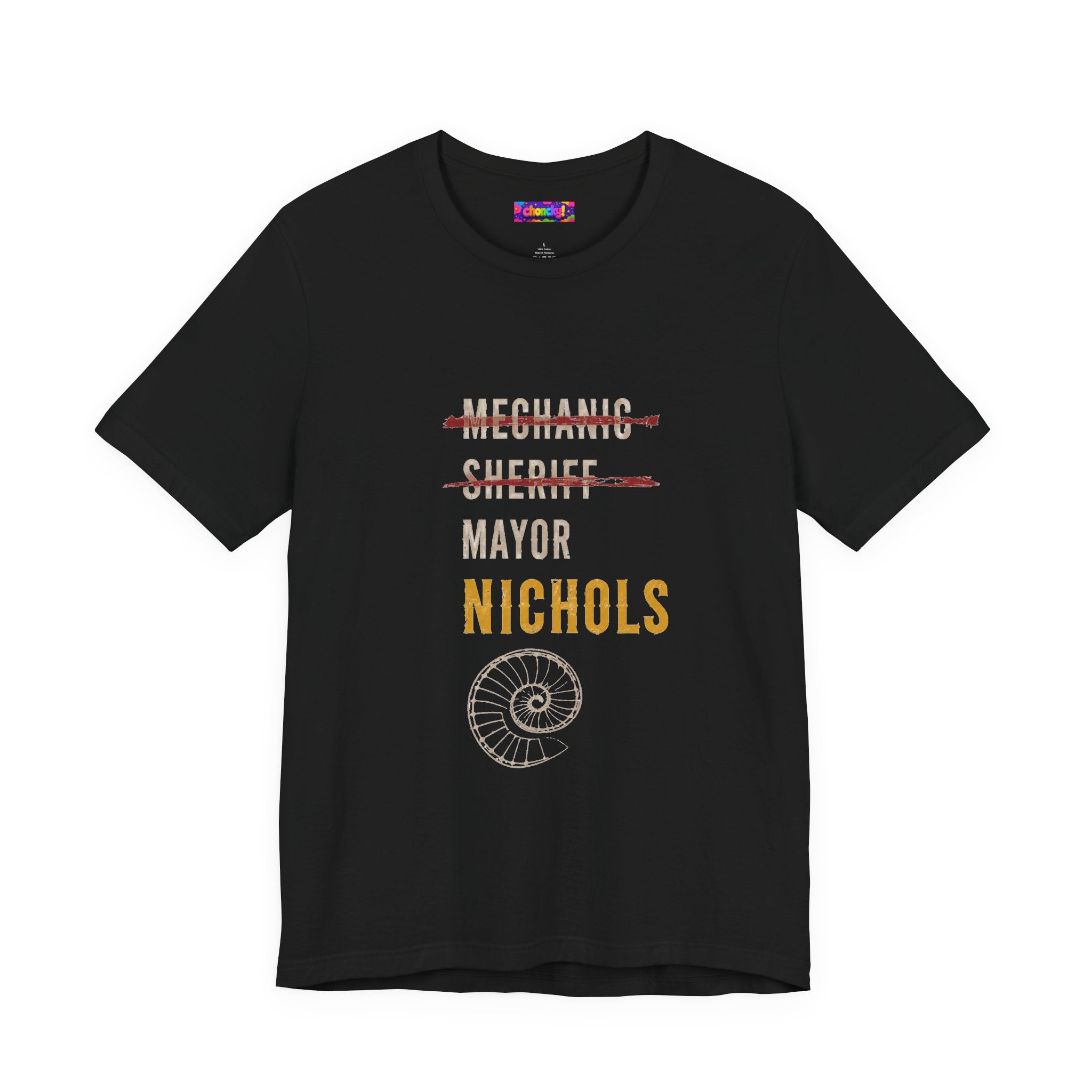 Silo Career Path Printed graphic T-shirt product mockup