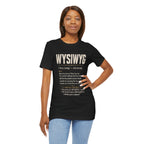 WYSIWYG Definition Tabletop Wargaming T-Shirt