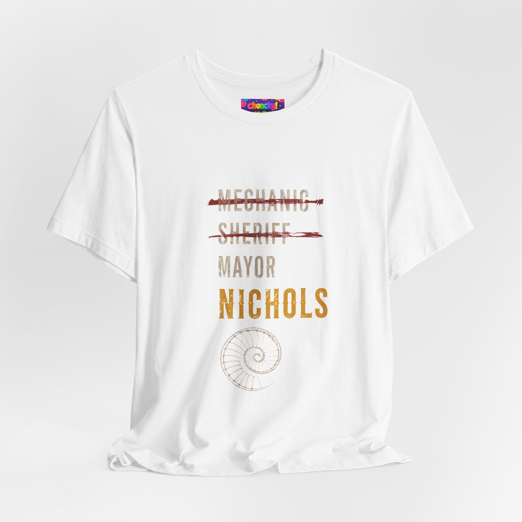 Silo Career Path graphic T-shirt product mockup