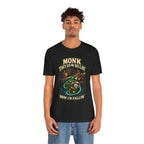They See Me Rollin’ Monk graphic T-shirt product mockup