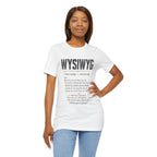 WYSIWYG Definition Tabletop Wargaming T-Shirt