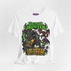Sacrificed Everything Demon Hunter graphic T-shirt product mockup