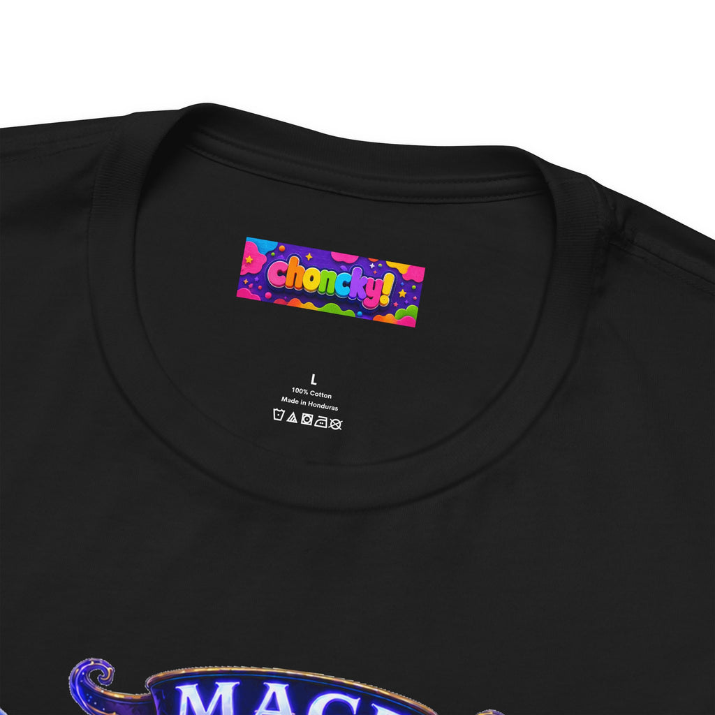 Master of the Arcane: Provider of Snacks graphic T-shirt product mockup