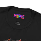 Only Plastic & Crippling Debt graphic T-shirt product mockup