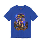 Master of the Arcane: Provider of Snacks graphic T-shirt product mockup