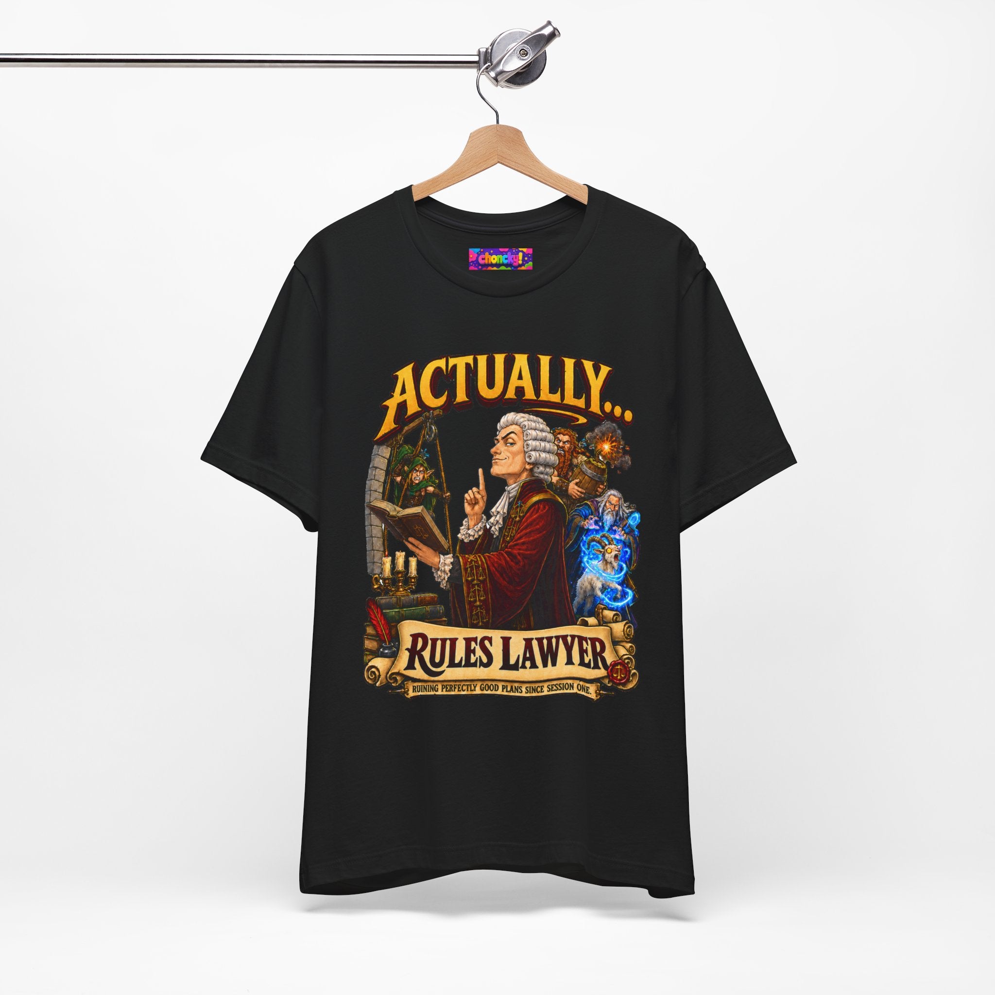 Actually… Tabletop RPG Rules Lawyer T-Shirt