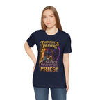 Thoughts, Prayers & Eldritch Horrors graphic T-shirt product mockup