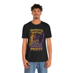 Thoughts, Prayers & Eldritch Horrors graphic T-shirt product mockup
