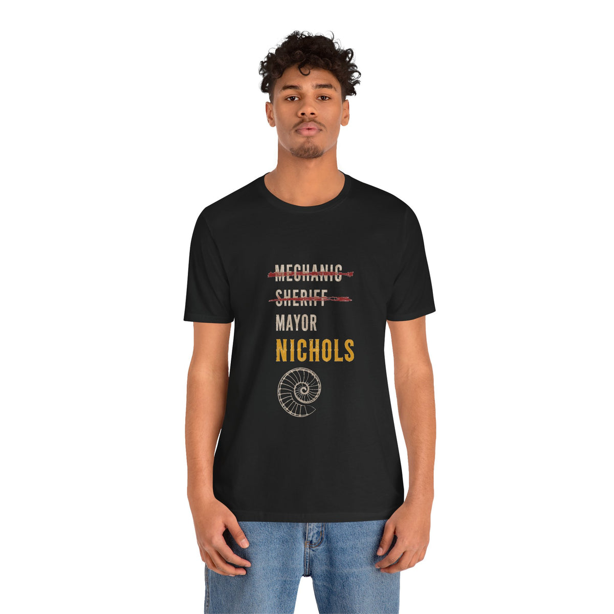 Silo Career Path graphic T-shirt product mockup
