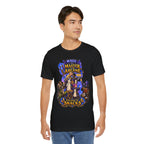 Master of the Arcane: Provider of Snacks graphic T-shirt product mockup
