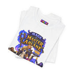 Master of the Arcane: Provider of Snacks graphic T-shirt product mockup