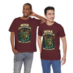 They See Me Rollin’ Monk graphic T-shirt product mockup