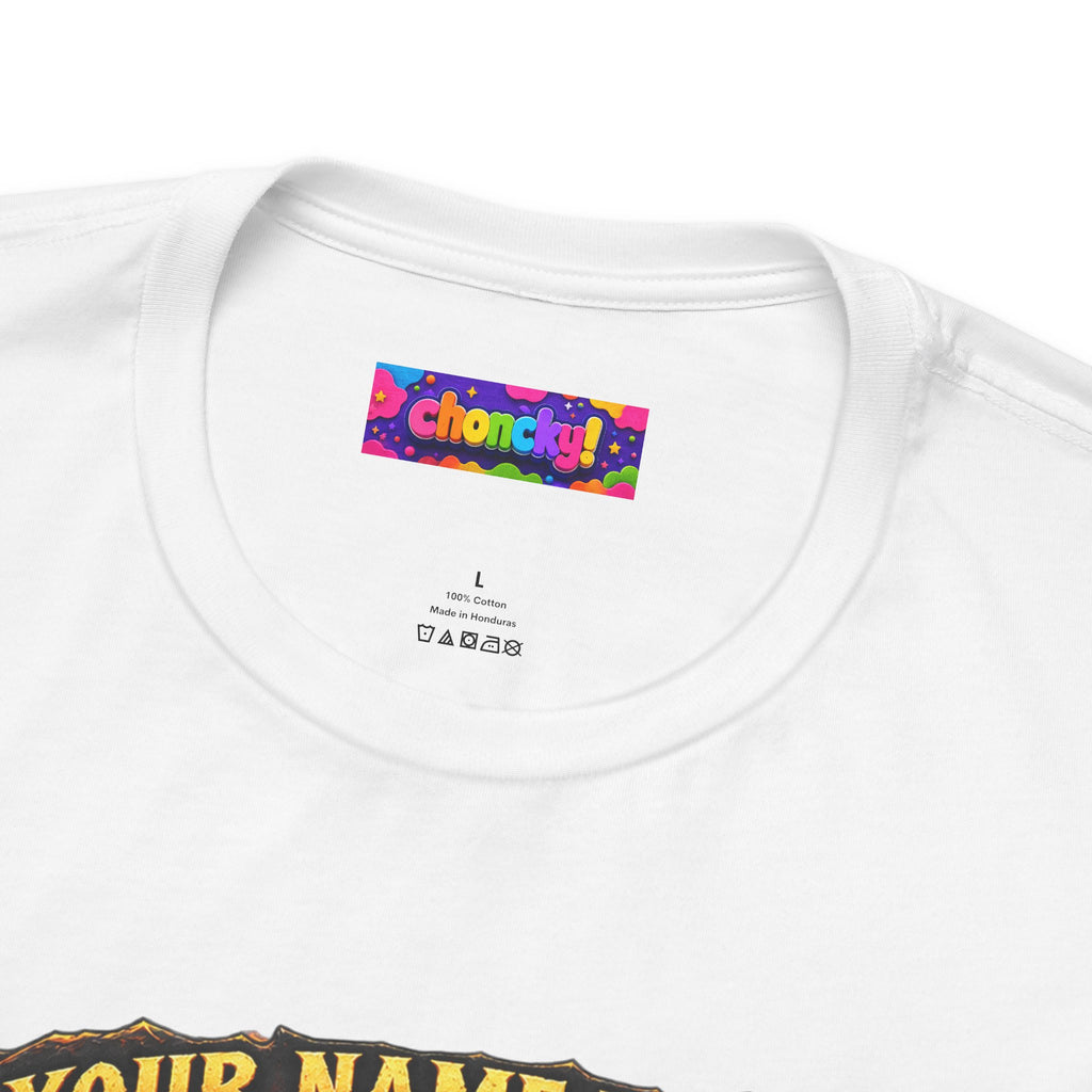 Your Name Is on My DPS Evoker graphic T-shirt product mockup