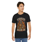 Only Plastic & Crippling Debt graphic T-shirt product mockup