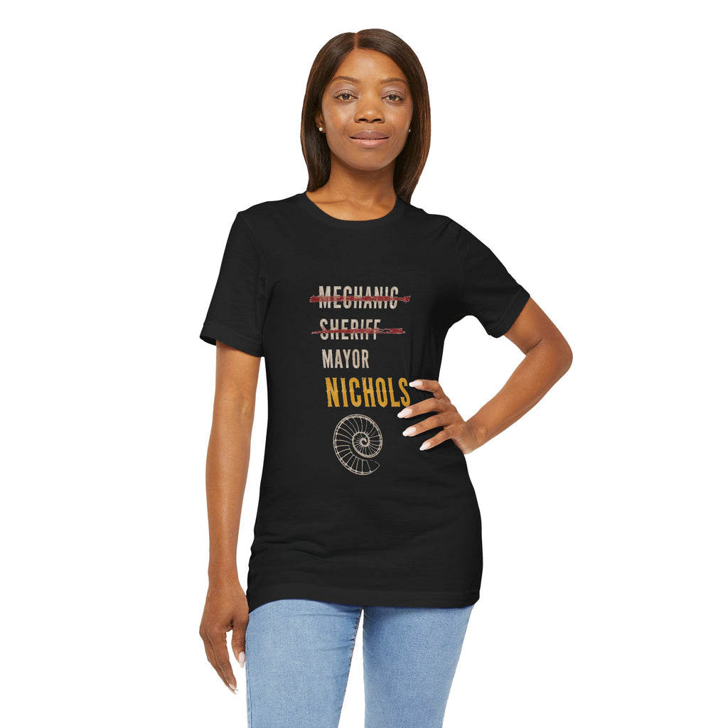 Silo Career Path graphic T-shirt product mockup