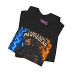 Particular Set of Keybinds Rogue graphic T-shirt product mockup