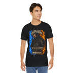 Particular Set of Keybinds Rogue graphic T-shirt product mockup