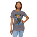 Tank Shaped Shaman graphic T-shirt product mockup