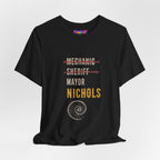 Silo Career Path Printed graphic T-shirt product mockup
