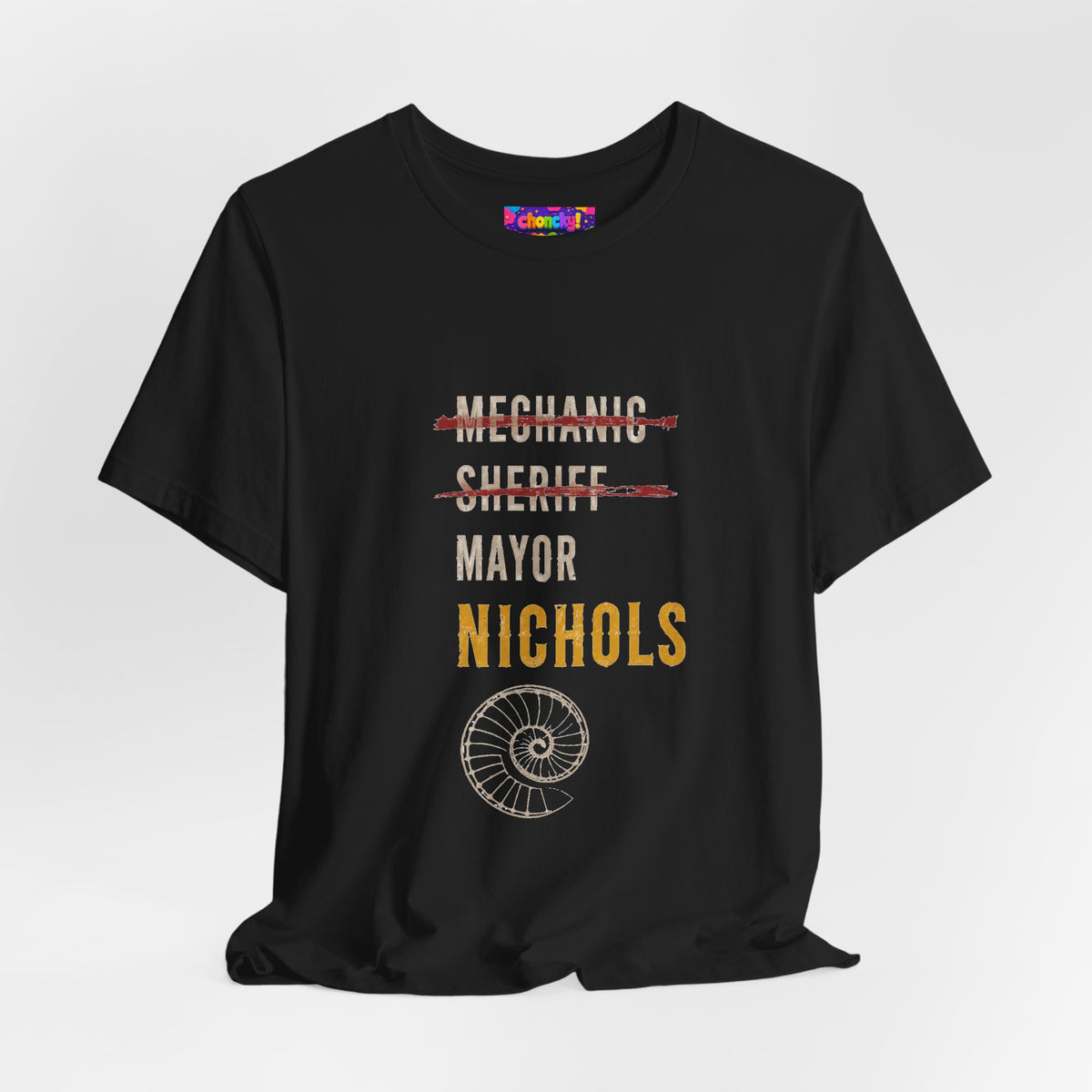 Silo Career Path Printed graphic T-shirt product mockup