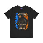 Particular Set of Keybinds Rogue graphic T-shirt product mockup