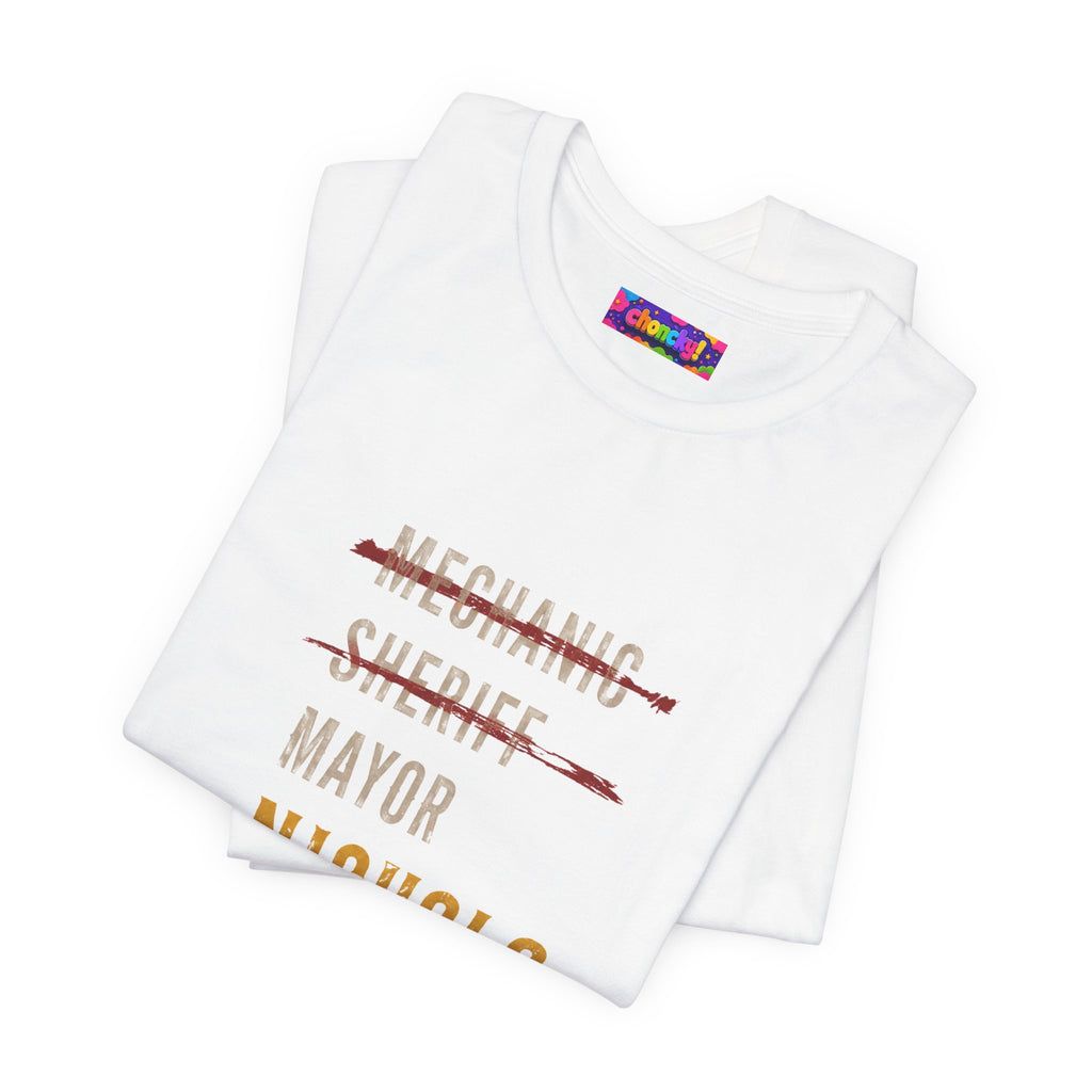 Silo Career Path graphic T-shirt product mockup