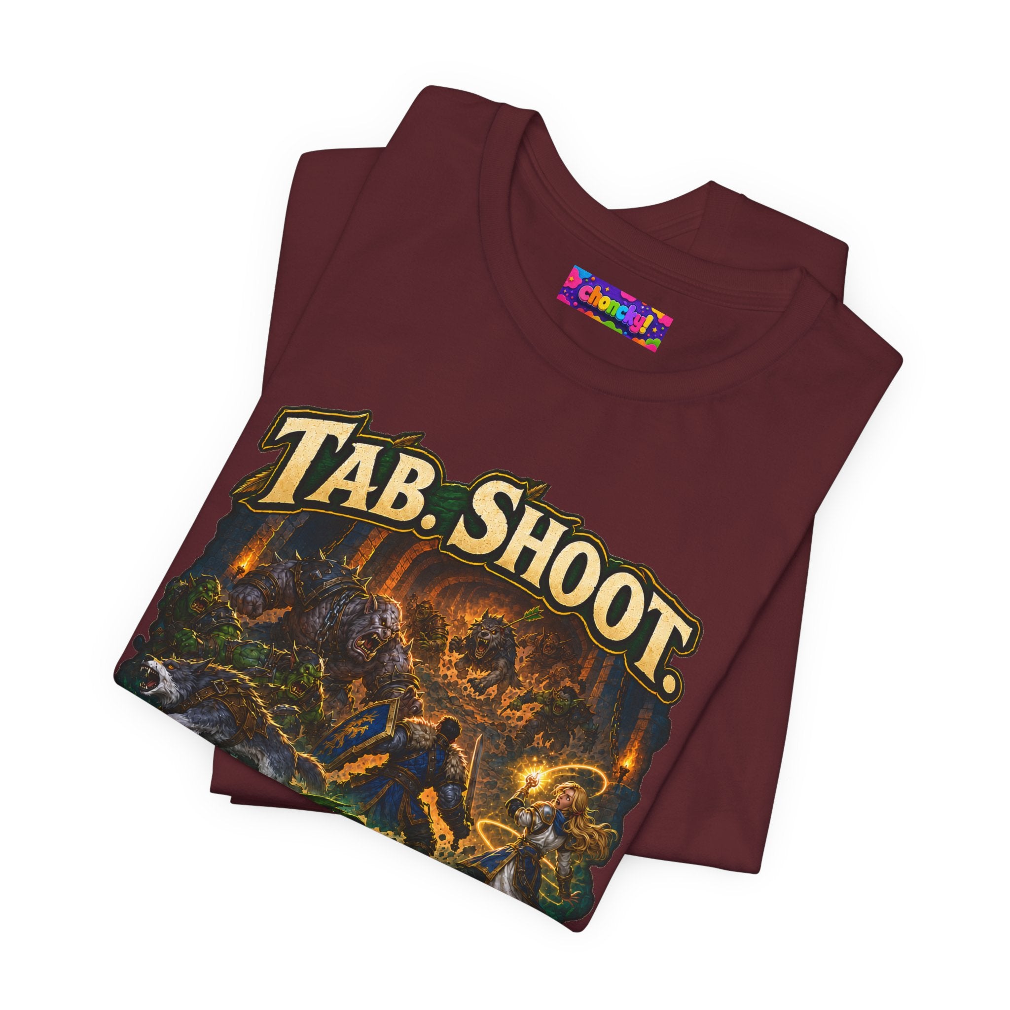 Feign Responsibility Hunter graphic T-shirt product mockup