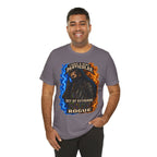 Particular Set of Keybinds Rogue graphic T-shirt product mockup