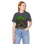 Sacrificed Everything Demon Hunter graphic T-shirt product mockup